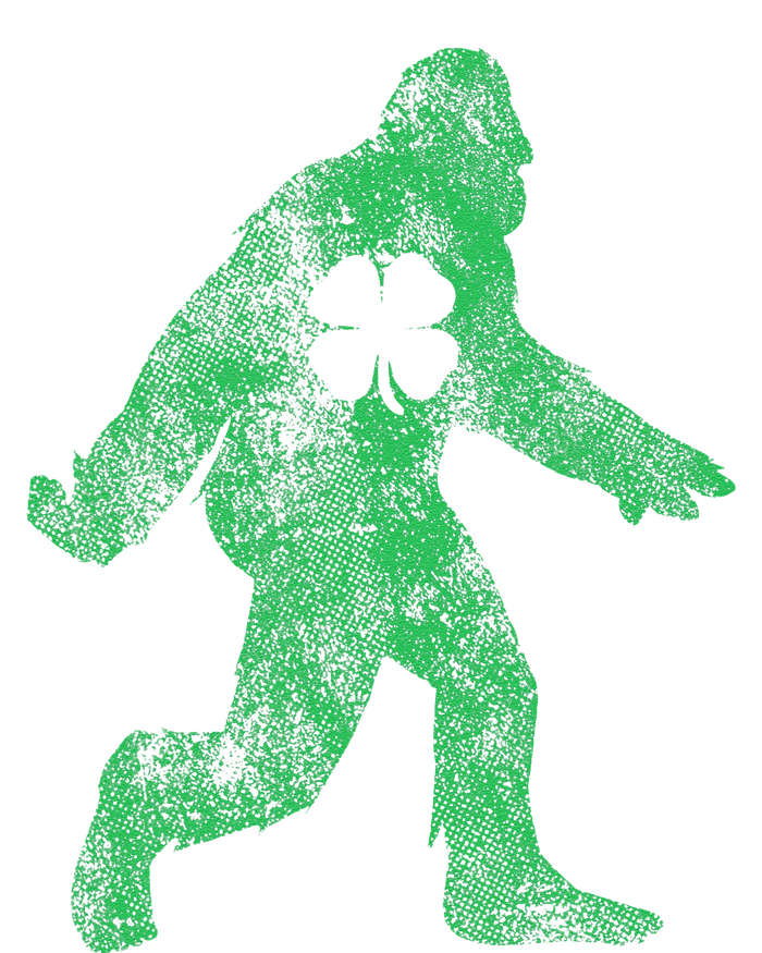 St Patricks Day Bigfoot Irish Sasqautch Saint Paddy's Gift T-Shirt