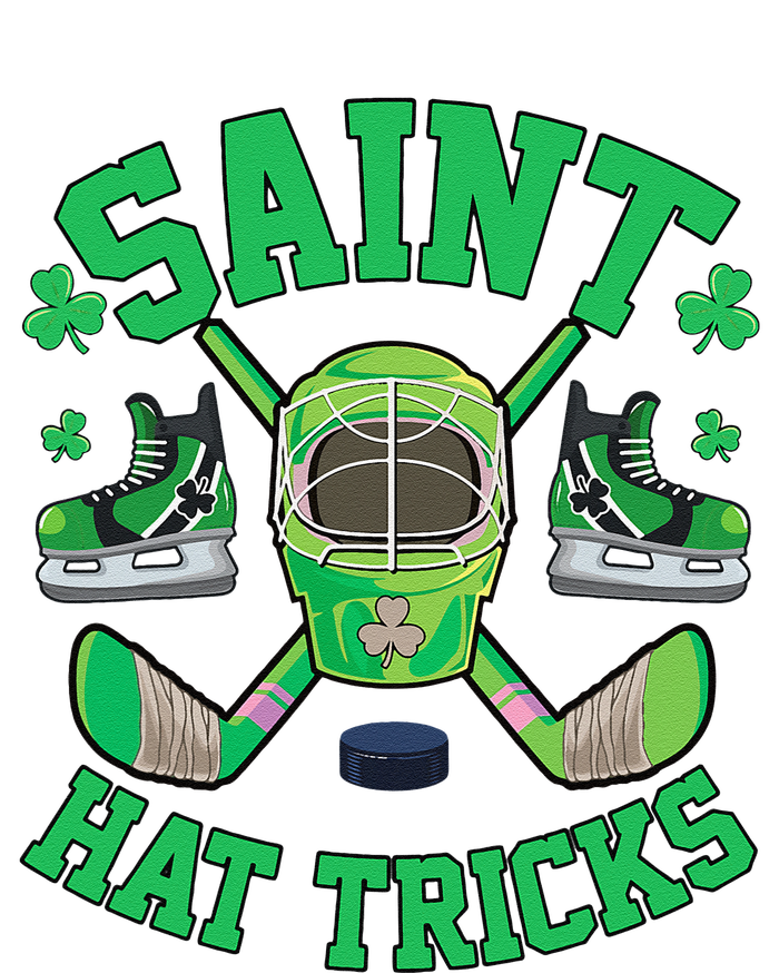 St Patrick's Day Hockey Saint Hatricks Shamrock S T-Shirt