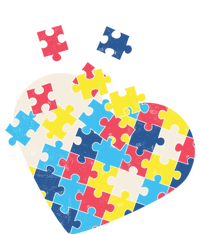 Love Autism Awareness Puzzle Pieces Gift Design Idea Gift Tote Bag