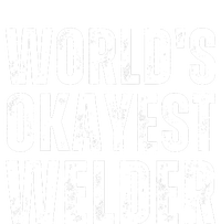 World's Okayest Welder Funny Welder Welding Quote Cooling Performance Long Sleeve Crew