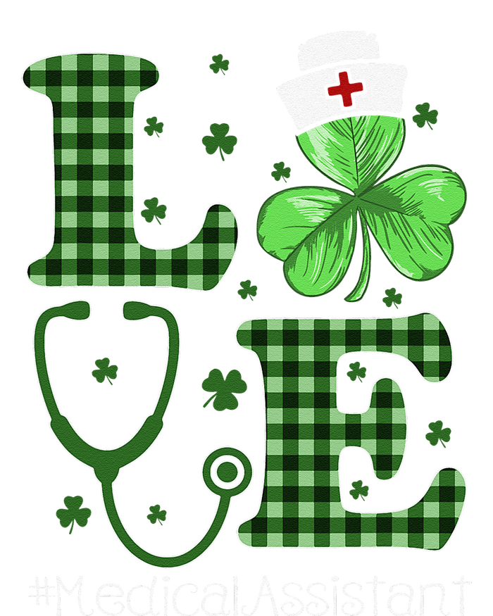 St Patricks Day Nurse And Medical Assistant PosiCharge Competitor Tank