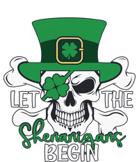 Skull Let The Shenanigan Begin St Patricks Day Luckey Vibes Shamrocks Poster