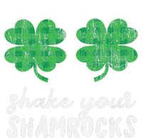 St Patrick's Day Shake Your Shamrocks Buffalo Plaid Clover Tall T-Shirt