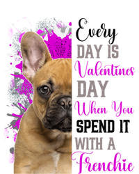 Frenchie Valentines Day Mom Dogs Cute Fun French Bulldog Gift Women's Racerback Tank