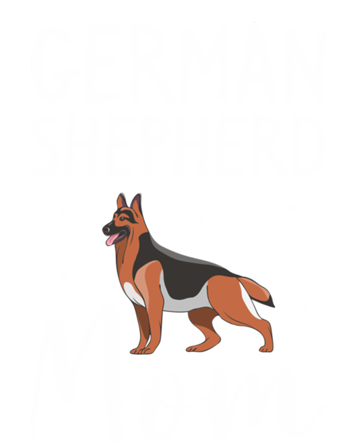 Ger Shepherd Mom Animal Dog Lover Funny Gift Softstyle Adult Sport Polo