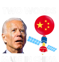 Chinese Spy Balloon Funny Surveillance Joe Biden China Flag Tie-Dye Long Sleeve Shirt