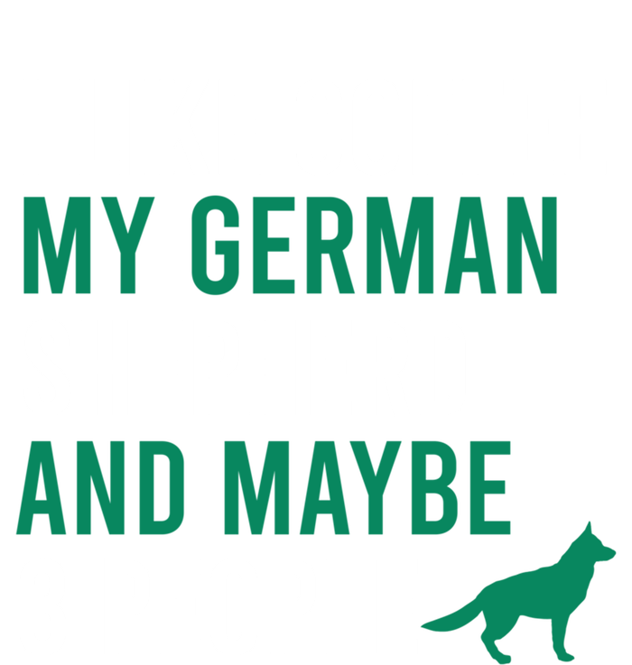 I Like Coffee My Ger Shepherd And Maybe 3 People Gift Zip Tote Bag