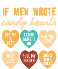 If Wrote Hearts Of Candy Beer Cook Valentine Quote Tees Funny Gift Women's Flannel Pajama Set