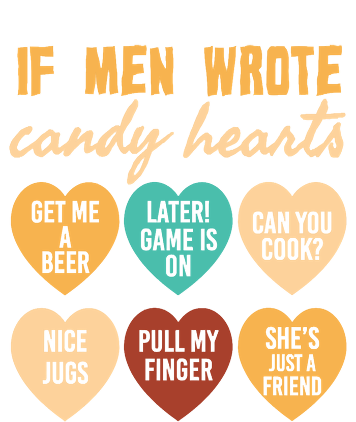 If Wrote Hearts Of Candy Beer Cook Valentine Quote Tees Funny Gift Women's Flannel Pajama Set