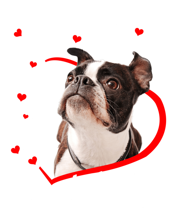 Just A In Love With Her French Bulldog Valentines Day Gift Ladies Long Sleeve Shirt