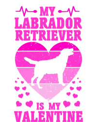 Labrador Retriever Valentines Day Dog Lover Gift Women's Tri-Blend 3/4-Sleeve Raglan Shirt