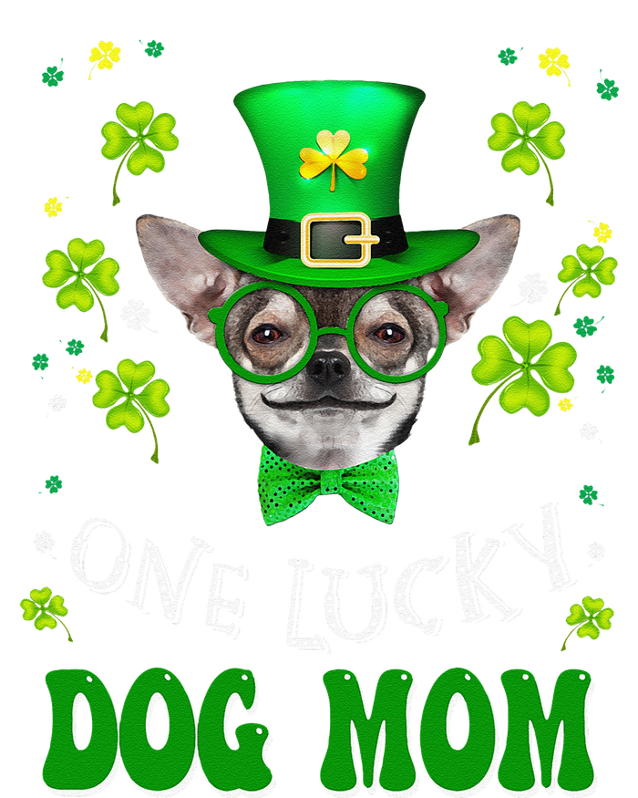 Chihuahua One Lucky Dog Mom Funny Dogs Lover St Patricks Day Sustainable Beanie