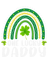 Cute One Lucky Daddy Rainbow Saint Patrick's Day Dad Father Papa Women's Perfect Tri Tunic Long Sleeve Shirt