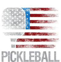 US Flag Pickleball Player Paddleball Lover T-Shirt