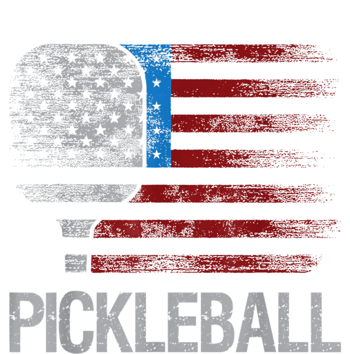 US Flag Pickleball Player Paddleball Lover T-Shirt