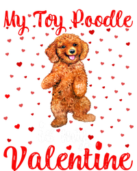 My Toy Poodle Is My Valentine Heart Toy Poodle Dog Valentine Gift Kids Sweatshirt