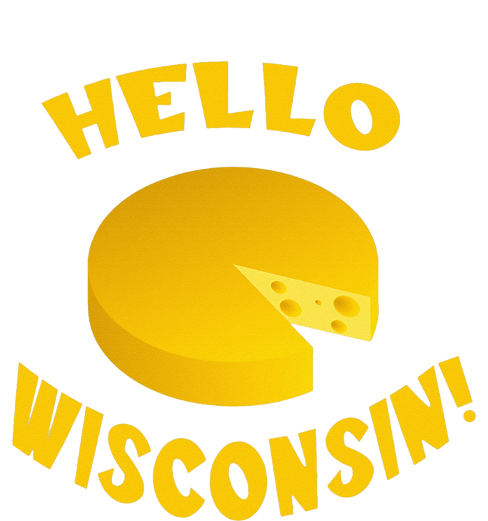 Hello Wisconsin Cheese funny food lover High Crown Mesh Back Trucker Hat