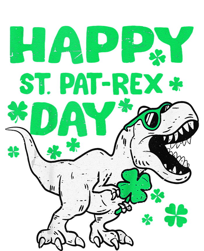 Happy St PaTRex Dinosaur Saint Patrick's Day Kids Long Sleeve Shirt