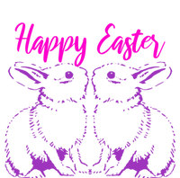 Happy Easter Cute Bunnies Easter Bunny Spring Bunny Mom Gift Tie-Dye Long Sleeve Shirt