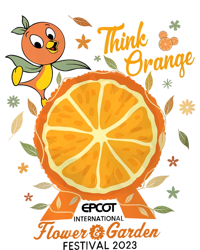 Orange Bird Think Orange Epcot International Flower And Garden Festival Platinum Collection Golf Towel