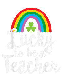 Lucky To Be A Teacher St Patricks Day School Teach Kids Tie-Dye T-Shirt