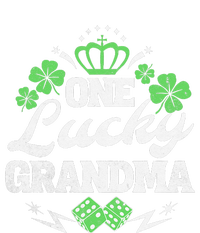 One Lucky Grandma St Patricks Day Gift Vintage 70s Dice T-Shirt