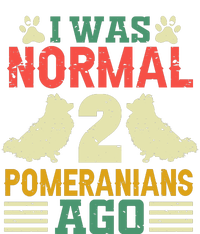 I Was Normal 2 Pomeranians Ago Kids Sweatshirt