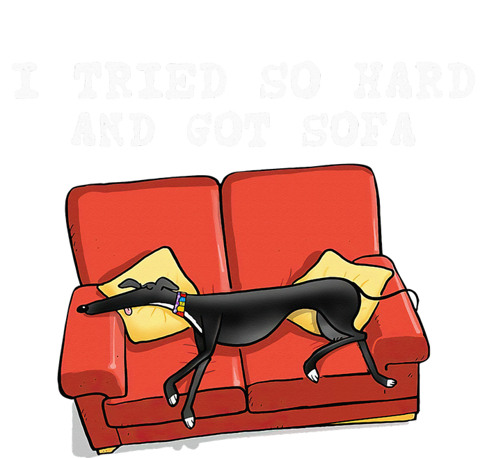 I Tried So Hard And Got Sofa Funny Dog Meme Quote Sarcastic Toddler Sweatshirt