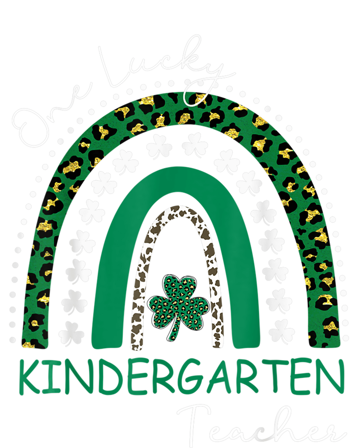 One Lucky Kindergarten Teacher St. Patrick's Day Wo's V-Neck T-Shirt