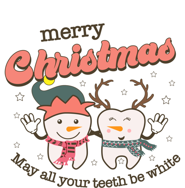 Merry Christmas May All Your Teeth Be White Dental Squad Great Gift Sustainable Beanie