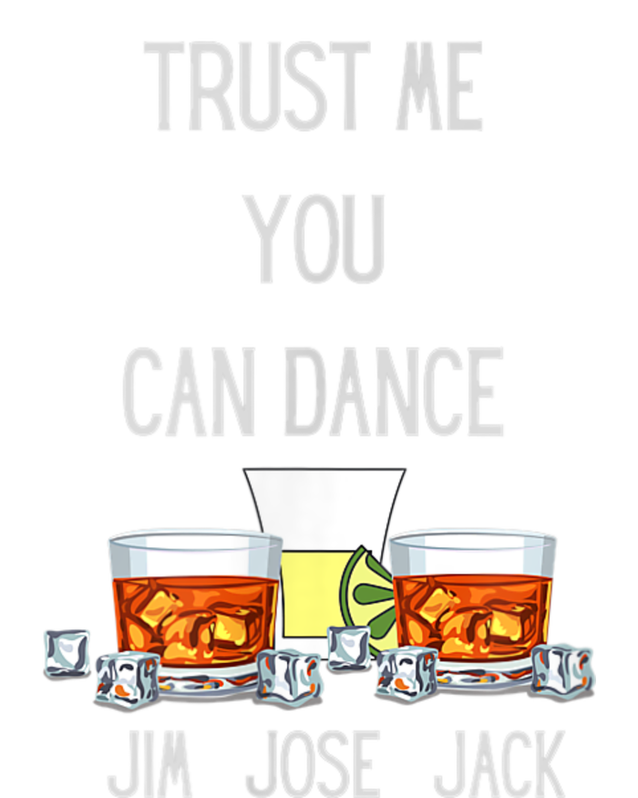 Jim, Jose, Or Jack Trust Me You Can Dance The Dancing Women's Knotted Racerback Tank