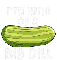 I'm Kind Of A Big Dill Funny Pickle Food Pun USA-Made Snowflake Beanie