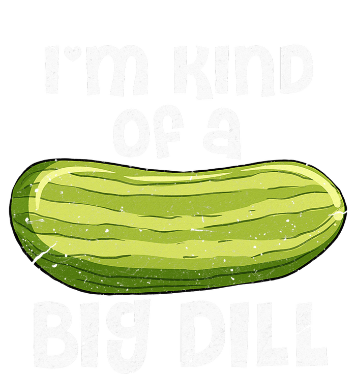 I'm Kind Of A Big Dill Funny Pickle Food Pun USA-Made Snowflake Beanie