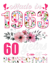 Made In 1963 Floral 60 Year Old 60th Birthday Gifts V-Neck T-Shirt