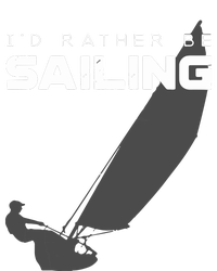 I'd Rather Be Sailing Vintage Sailing Toddler Fine Jersey T-Shirt