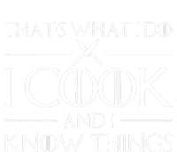 Chef & Cook Gifts I Cook & I Know Things Funny Cooking T-Shirt