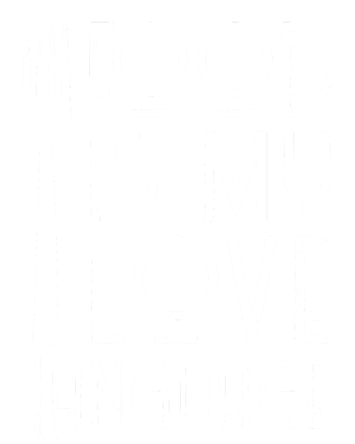 Foodie Gifts Food Is My Love Language Food Lover Chef Cook Bumper Sticker