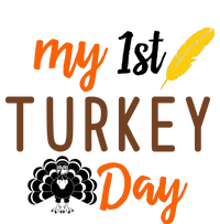 My 1st Turkey Day Thanksgiving Women's Racerback Tank