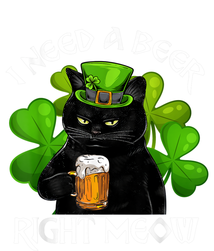 I Need Beer Right Meow Men S St Patrick S Day T-Shirt