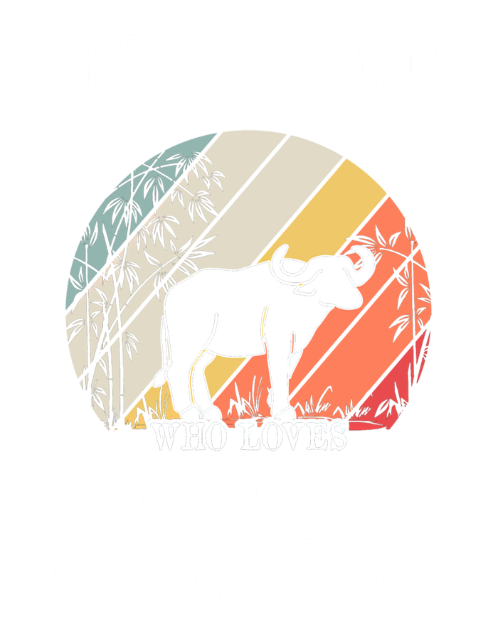 Just A Grandpa Who Loves Water Buffaloes Cool Gift T-Shirt