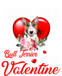 Sorry Bull Terrier Is My Valentine Cute Dog Mom Gift Bumper Sticker