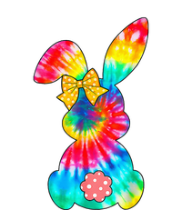 Cute Bunny Rabbit Tie Dye Bow Tie Easter Day Tall Long Sleeve T-Shirt