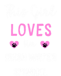 This Loves Her Irish Water Spaniel Gift Premium T-Shirt