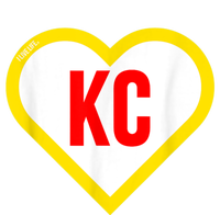 I Love Kansas City KC Football Heart KC Kansas City Ladies Long Sleeve Shirt