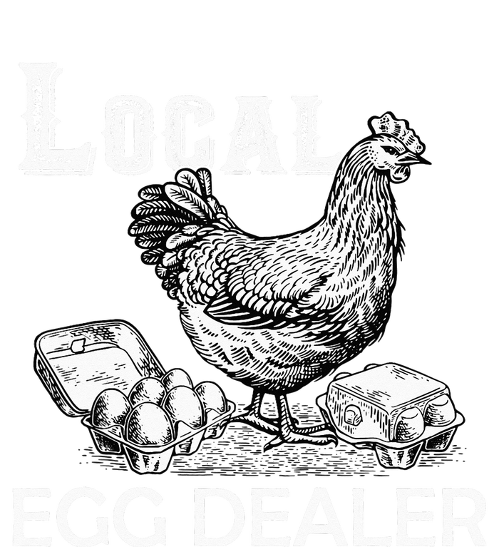 Local Egg Dealers Chicken Funny Local Egg Dealers Chicken Valucap Bio-Washed Visor