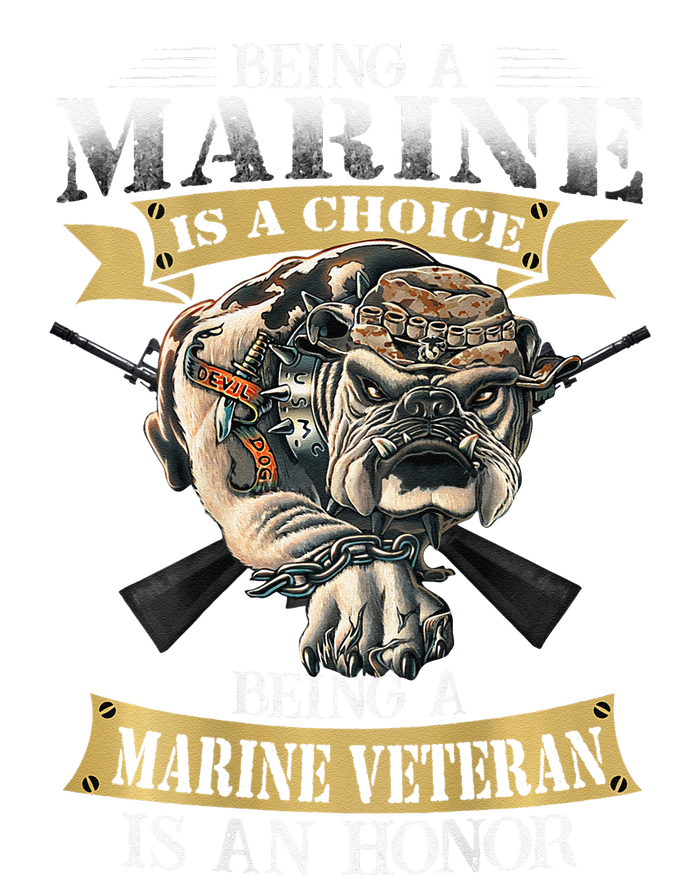 Being A Marine Veteran Is An Honor Sustainable Knit Beanie