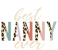 Best Nanny Ever Gifts Leopard Print Mothers Day Kids Hoodie