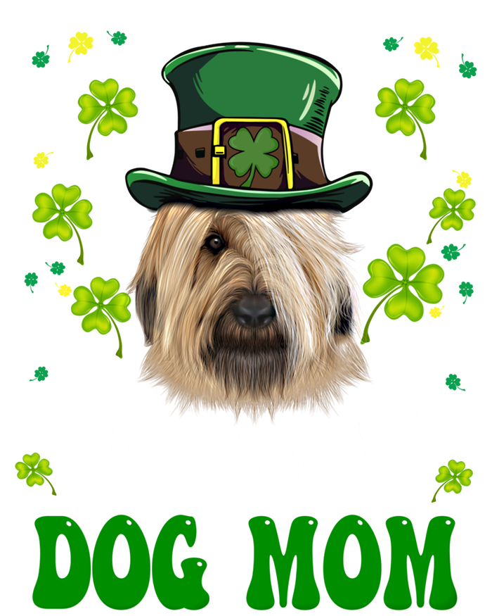 Briard One Lucky Dog Mom Funny Dogs Lover St Patrick's Day Gift Bumper Sticker