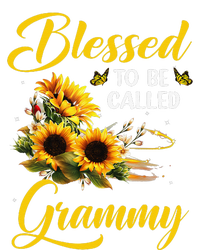 Blessed To Be Called Grammy Mother's Day Sunflower Lovers Cooling Performance Long Sleeve Crew