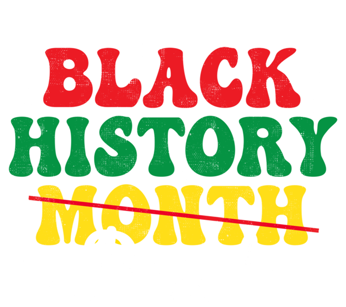 Black History Month Period African Melanin Black Proud Meaningful Gift Zip Tote Bag